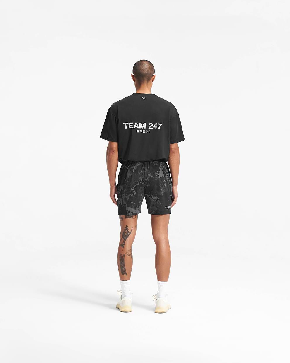 Team 247 Fused Shorts - Black Camo
